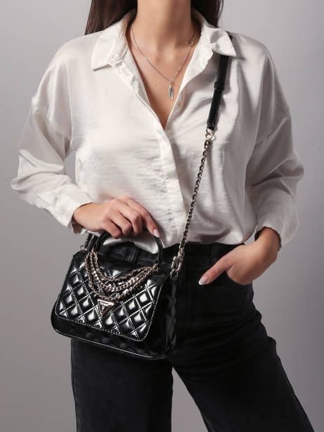 Cross Body Tas Giully Guess Zwart giully TG967319 ander zicht 1